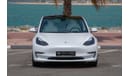 Tesla Model 3 Tesla Model 3 Standard  White Interior  2023 GCC ZERO km Under Warranty