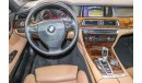 بي أم دبليو 740 BMW 740Li 2015 GCC under Agency Warranty with Flexible Down-Payment.