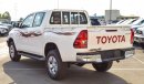 تويوتا هيلوكس TOYOTA HILUX 2.4L AT WITH DIFFLOCK WHITE 2022