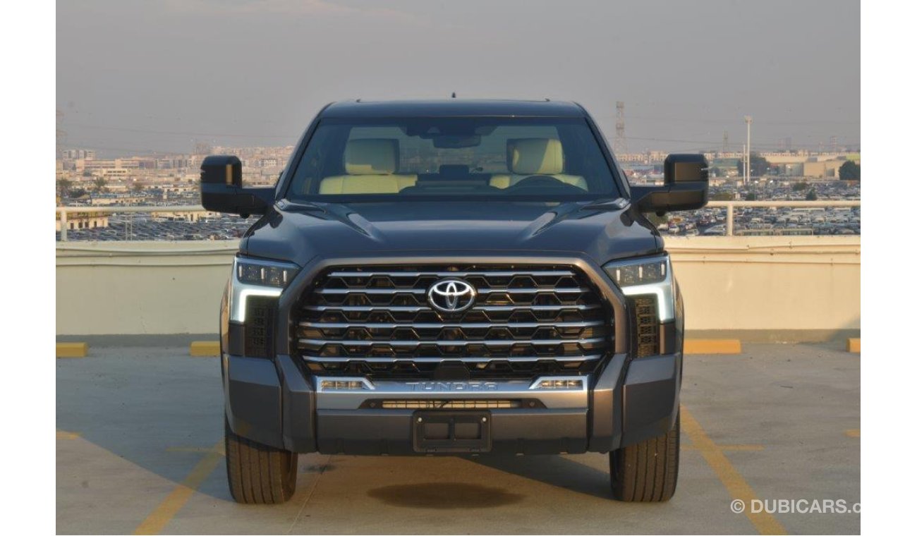 تويوتا تاندرا Crewmax Capstone Hybrid V6 3.5l Turbo 4wd 5 Seat Automatic