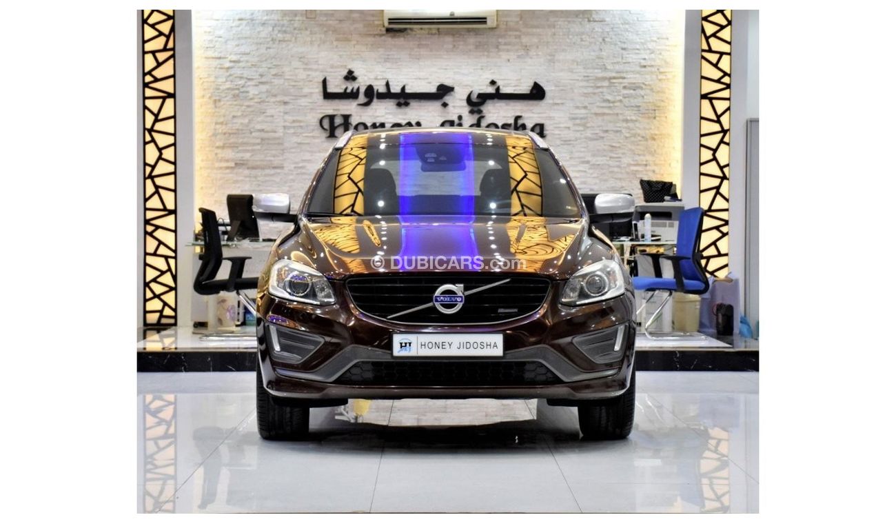 فولفو XC 60 EXCELLENT DEAL for our Volvo XC60 T5 R-Design ( 2014 Model ) in Brown Color GCC Specs