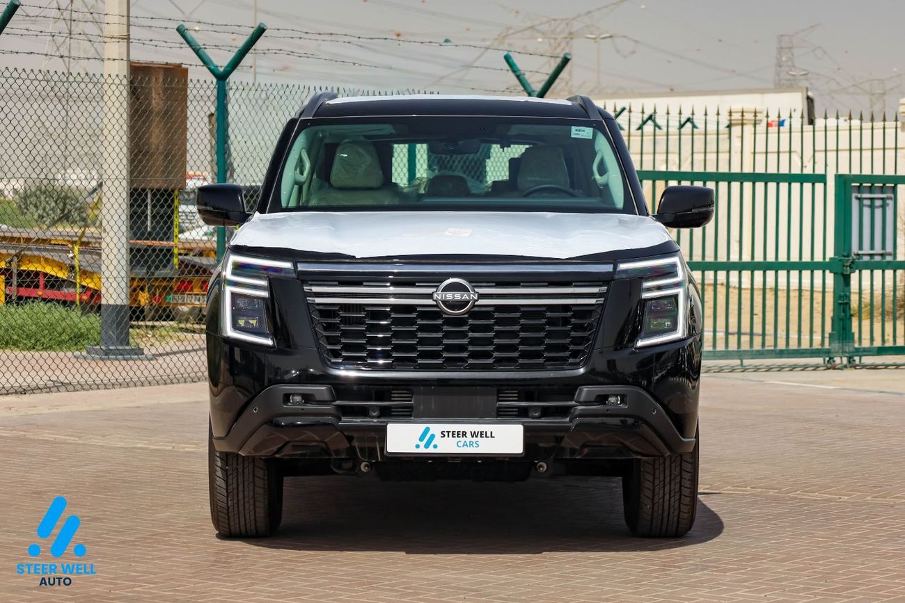 Nissan Patrol 2026 LE T2 | 3.5L V6 Petrol | AWD | 9-Speed Automatic | 8 Seats | Full Safety
