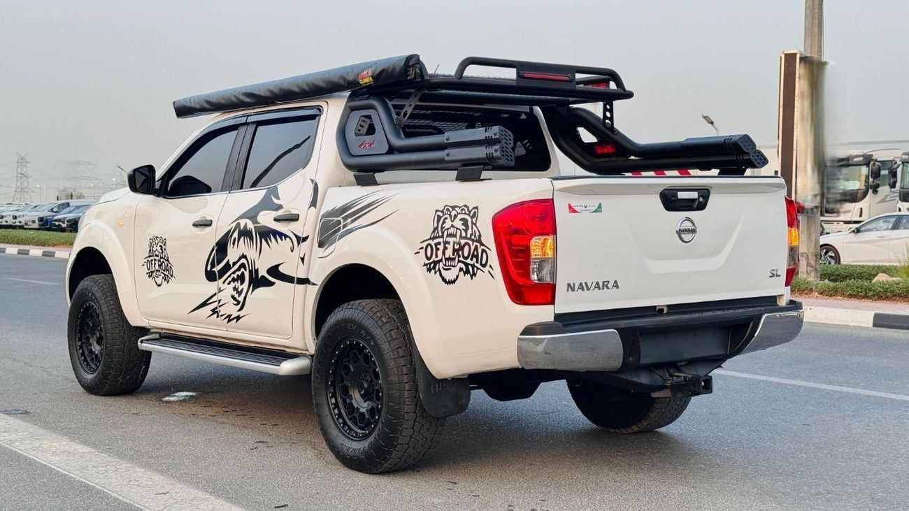 نيسان نافارا OFF-ROAD MODIFIED | CAMPING TENT | 2.3L DIESEL ENGINE | AUTOMATIC TRANSMISSION | RHD
