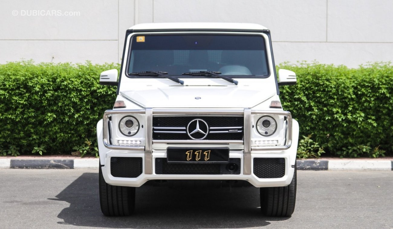 مرسيدس بنز G 63 AMG / GCC Specifications