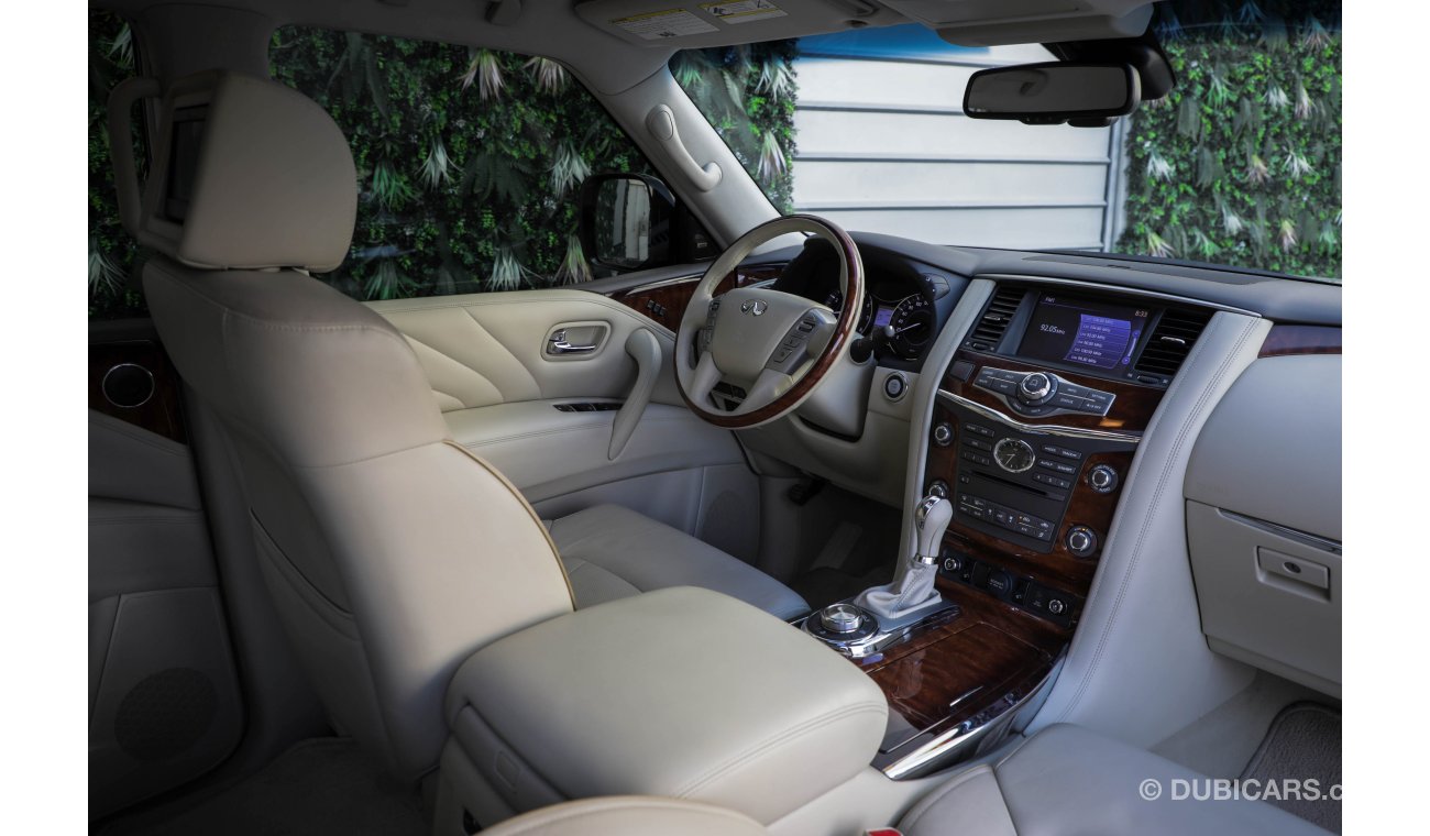 إنفينيتي QX80 Luxury  | 2,642 P.M  | 0% Downpayment | Full Option