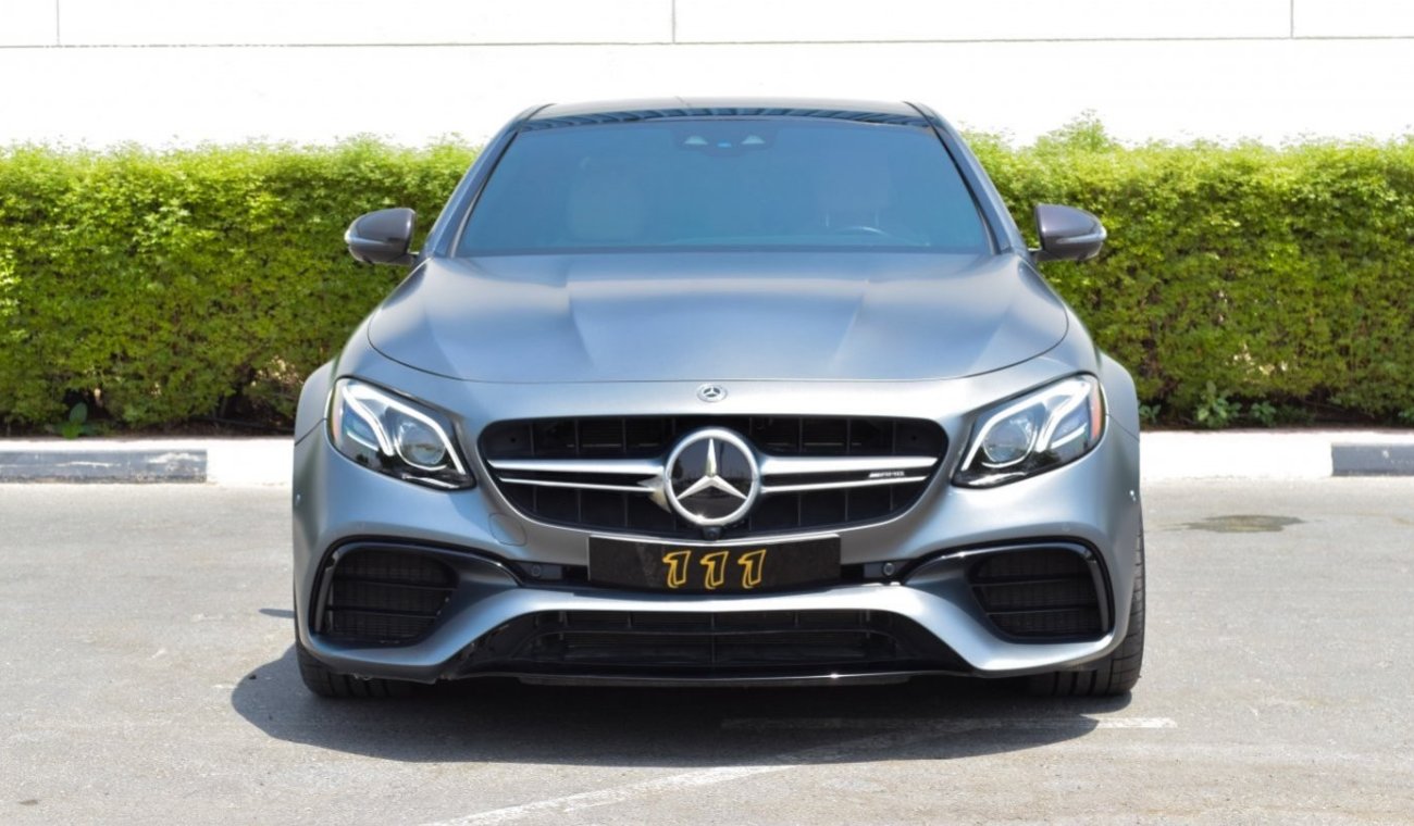 Mercedes-Benz E 63 AMG S 4 Matic / European Specifications