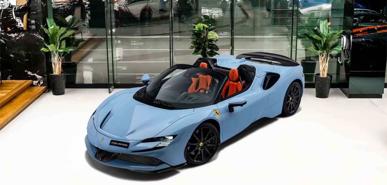 Ferrari SF90 Spider 4.0L V8 Twin-Turbocharged Engine + eMotor