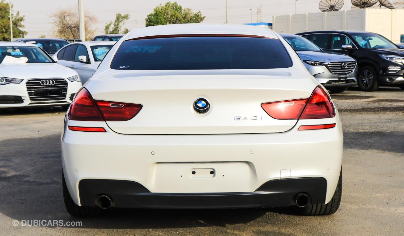 BMW 640i i M-Kit 2015 Agency Warranty Full Service History GCC