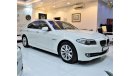 بي أم دبليو 520 EXCELLENT DEAL for our BMW 520i ( 2013 Model! ) in White Color! GCC Specs