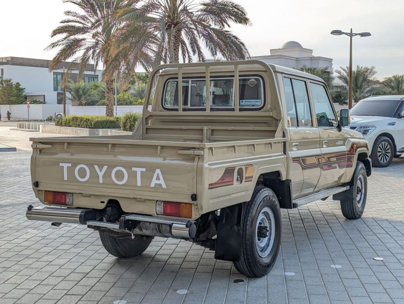 Toyota Land Cruiser Pick Up Toyota LC79 double cabin LHD brown colour
