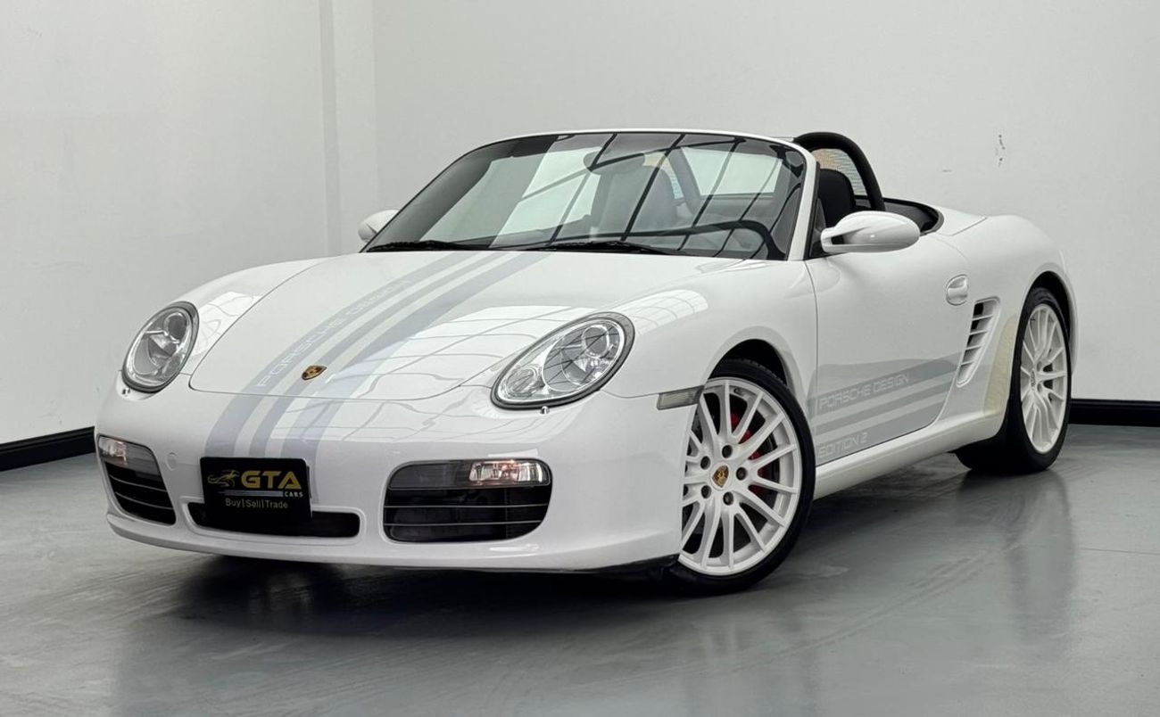 بورش بوكستر 718 2008 Porsche Boxster design edition 2, Full Porsche Service History, Excellent Condition, GCC