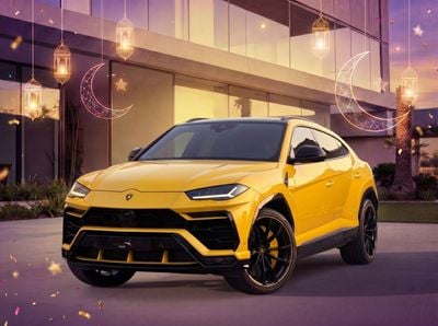 لامبورغيني اوروس AED 12,800 P.M. | 0% DP | LAMBORGHINI URUS | UNDER WARRANTY TILL FEB 2027 | GCC