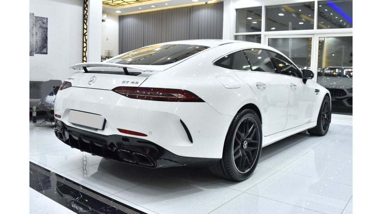 Mercedes-Benz AMG GT 43 EXCELLENT DEAL for our Mercedes Benz GT 43 AMG ( 2021 Model ) in White Color Korean Specs