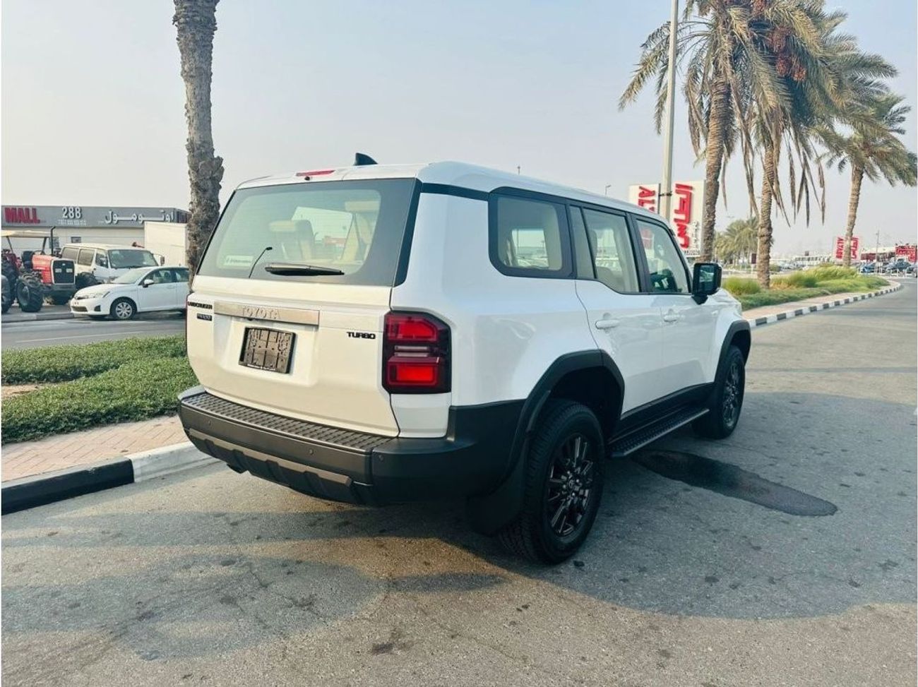 تويوتا برادو 2.4L TXR, KEYLESS ENTRY, PUSH START, ALLOY WHEELS. MONITOR, MODEL 2024