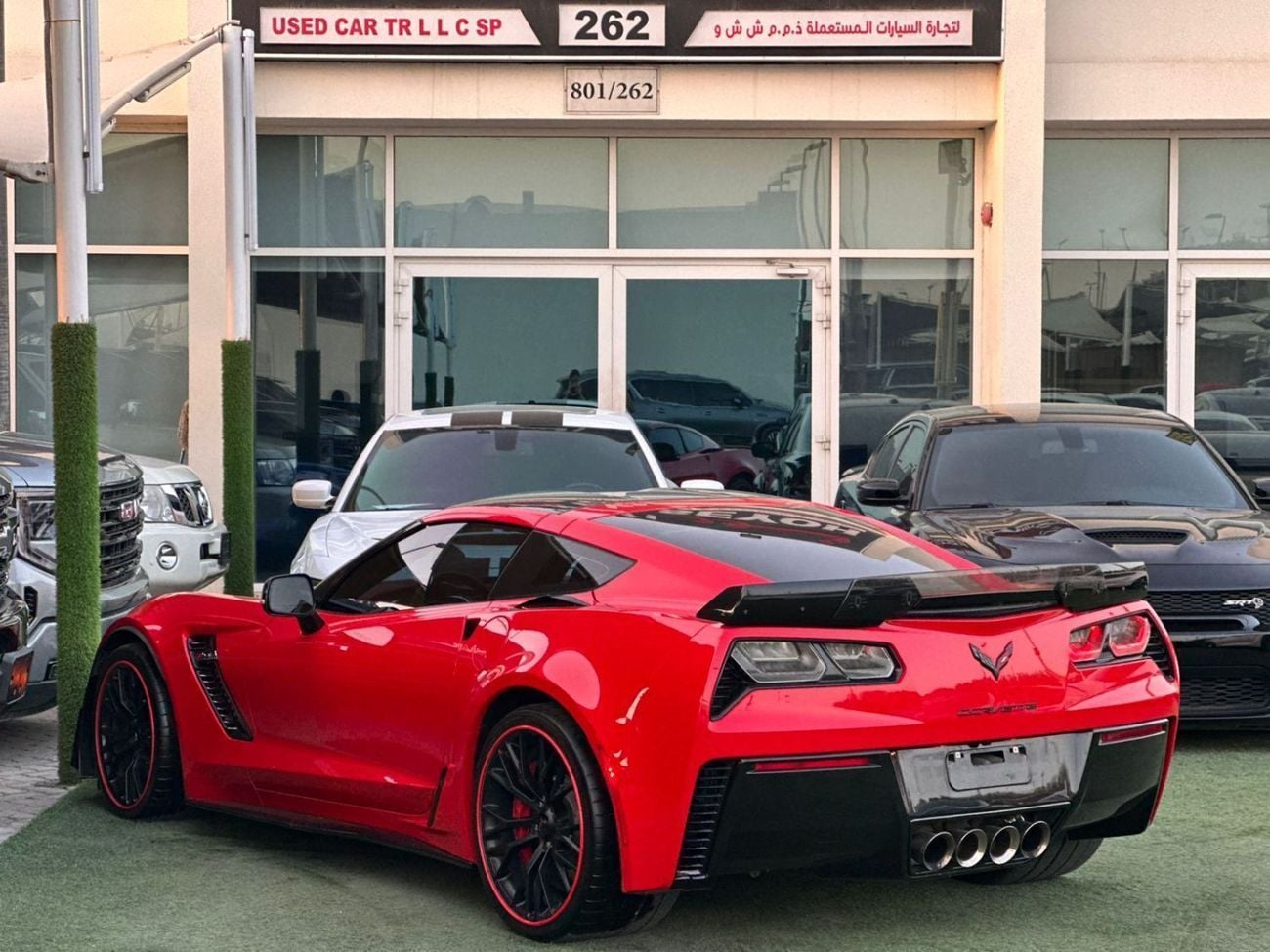 شيفروليه كورفت GRAND SPORT Z15 شيفورليه كورفت C7 خليجي 2019 تشييكات وكاله صبغ وكاله تحت الضمان