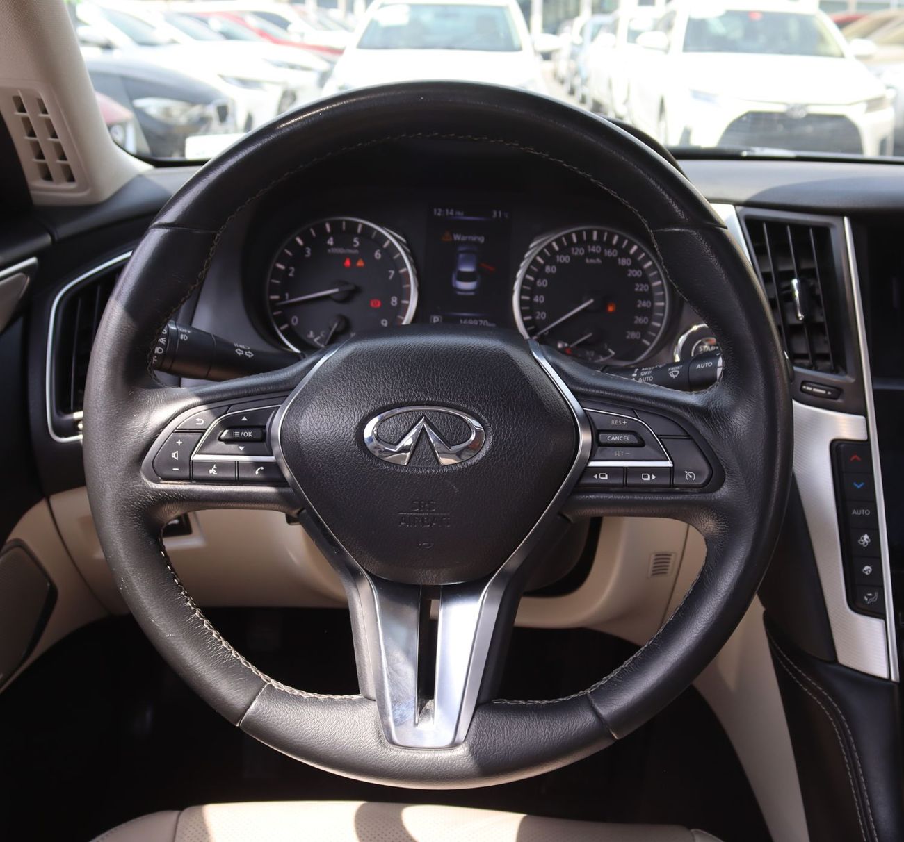 Infiniti Q50 Luxe 3.0L Infiniti Q50 - 2021  - GCC- Full Option - Accident-Free - 6(V) - 3.0L - Excellent Conditio