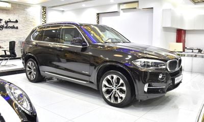 بي أم دبليو X5 EXCELLENT DEAL for our BMW X5 xDrive50i ( 2014 Model ) in Brown Color GCC Specs