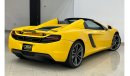 مكلارين MP4-12C سپايدر 2013 Mclaren MP4 12C, Service History, Low Kms, GCC