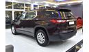شيفروليه ترافيرس EXCELLENT DEAL for our Chevrolet Traverse ( 2018 Model ) in Burgundy Color GCC Specs