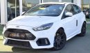 Ford Focus RS 2018 Euro Specs