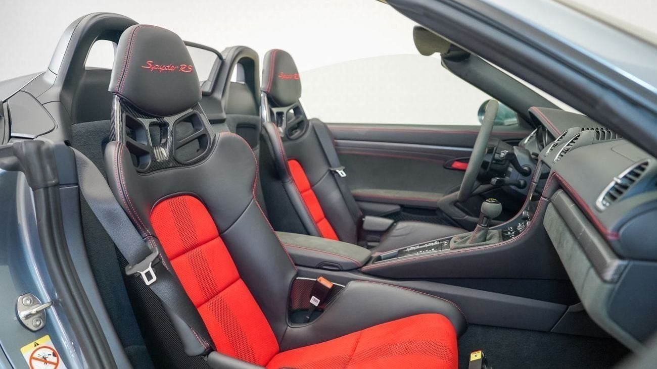 Porsche 718 Spyder RS UAE's Very Best Example | AED 8,522 Per Month