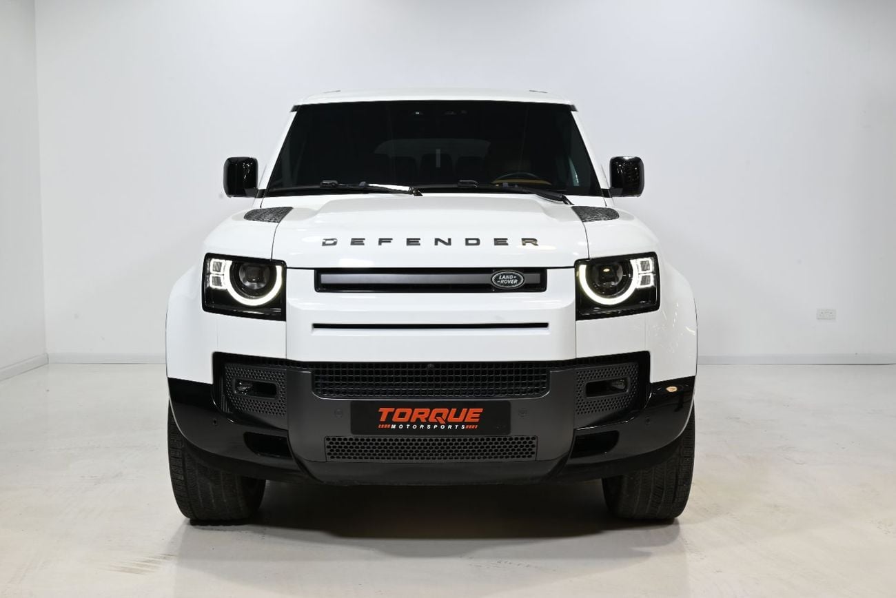 Land Rover Defender 110 HSE P400 2023 Land Rover Defender P400 110 HSE P400, 8/2028 Land Rover Warranty and Service Pack, GCC