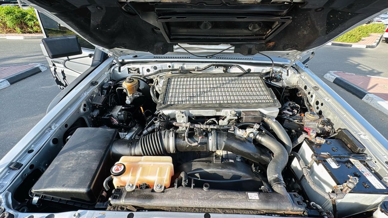 تويوتا لاند كروزر بيك آب MODIFIED TO DOUBLE CABIN PICKUP | 2018 | RHD | MANUAL TRANSMISSION | 4.5L DIESEL ENGINE | REAR VIEW