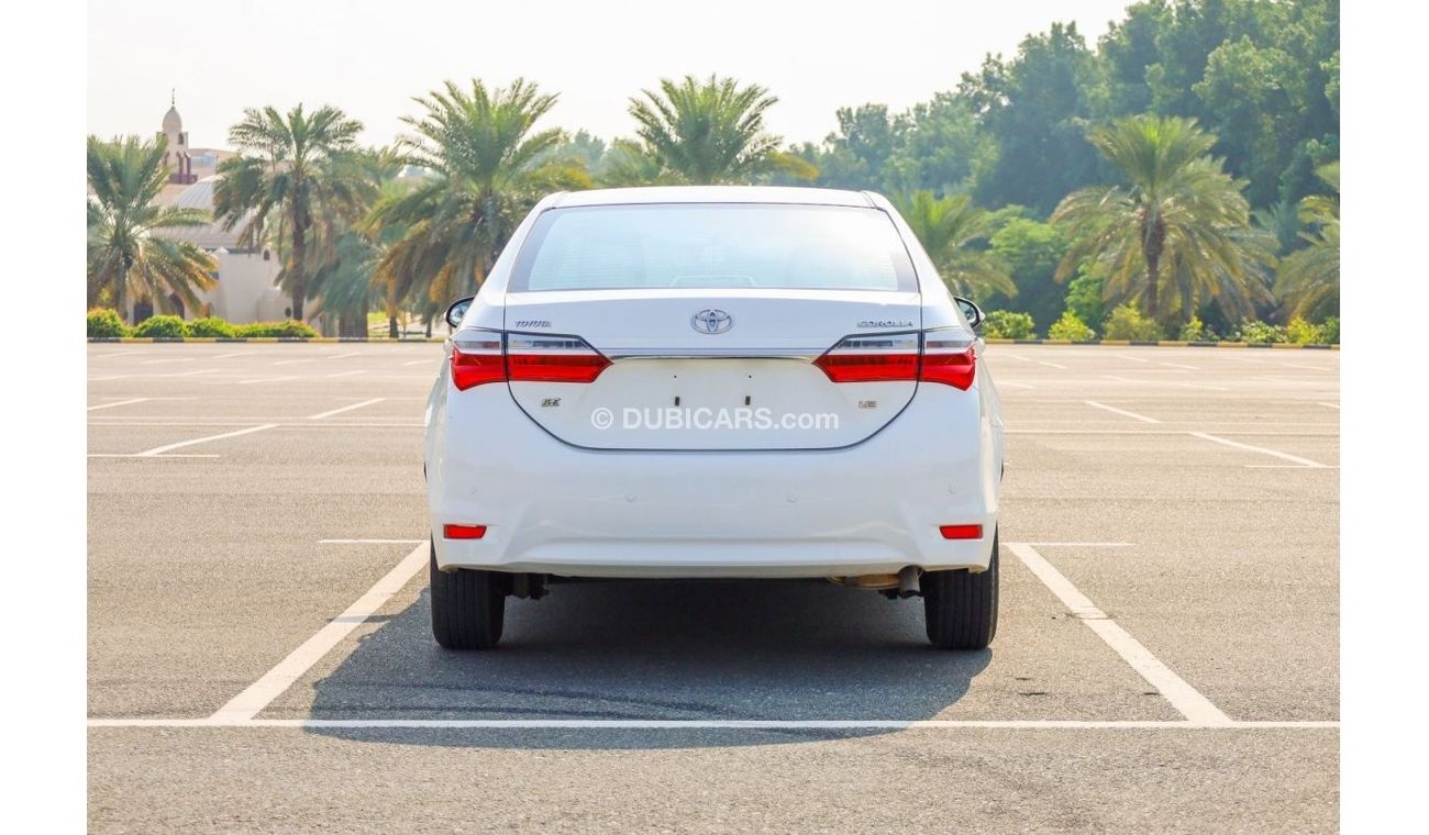 Toyota Corolla 2019 | 4dr Sedan 1.6L 4cyl Petrol A/T RWD - GCC Specs - Book now