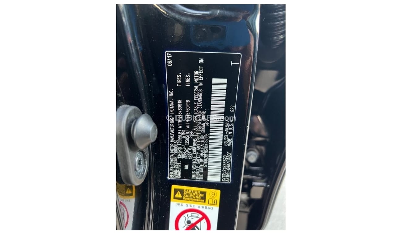 Toyota Highlander 2017 LE AWD 3.5L 4x4 USA IMPORTED - FOR EXPORT!!