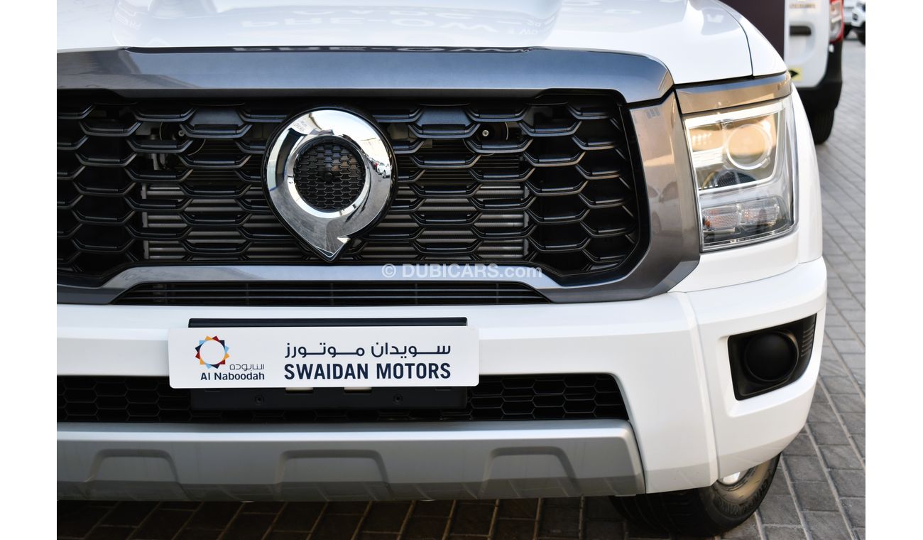 Great Wall Poer 2.0L MT 2023 GCC 5 YEAR 150K KM MANUFACTURER WARRANTY PICKUP DOUBLE CABIN 4X4 PATROL