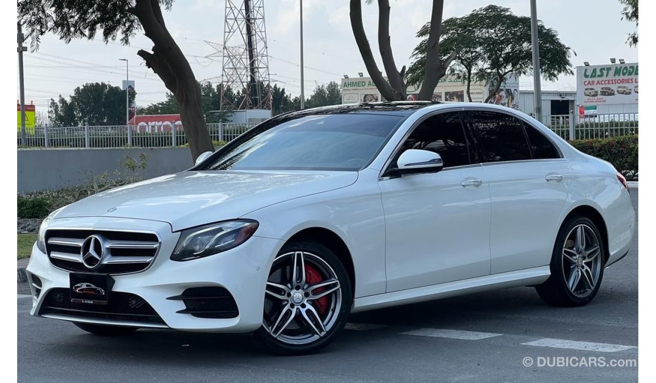 مرسيدس بنز E300 MERCEDES BENZ E300 AMG 2017 FULL OPTION CLEAN TITLE DEALER WARRATNY