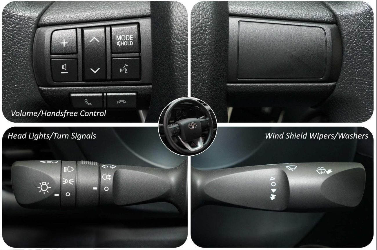 تويوتا هيلوكس 2.7L 4X4 S/C STD(i) M/T PETROL