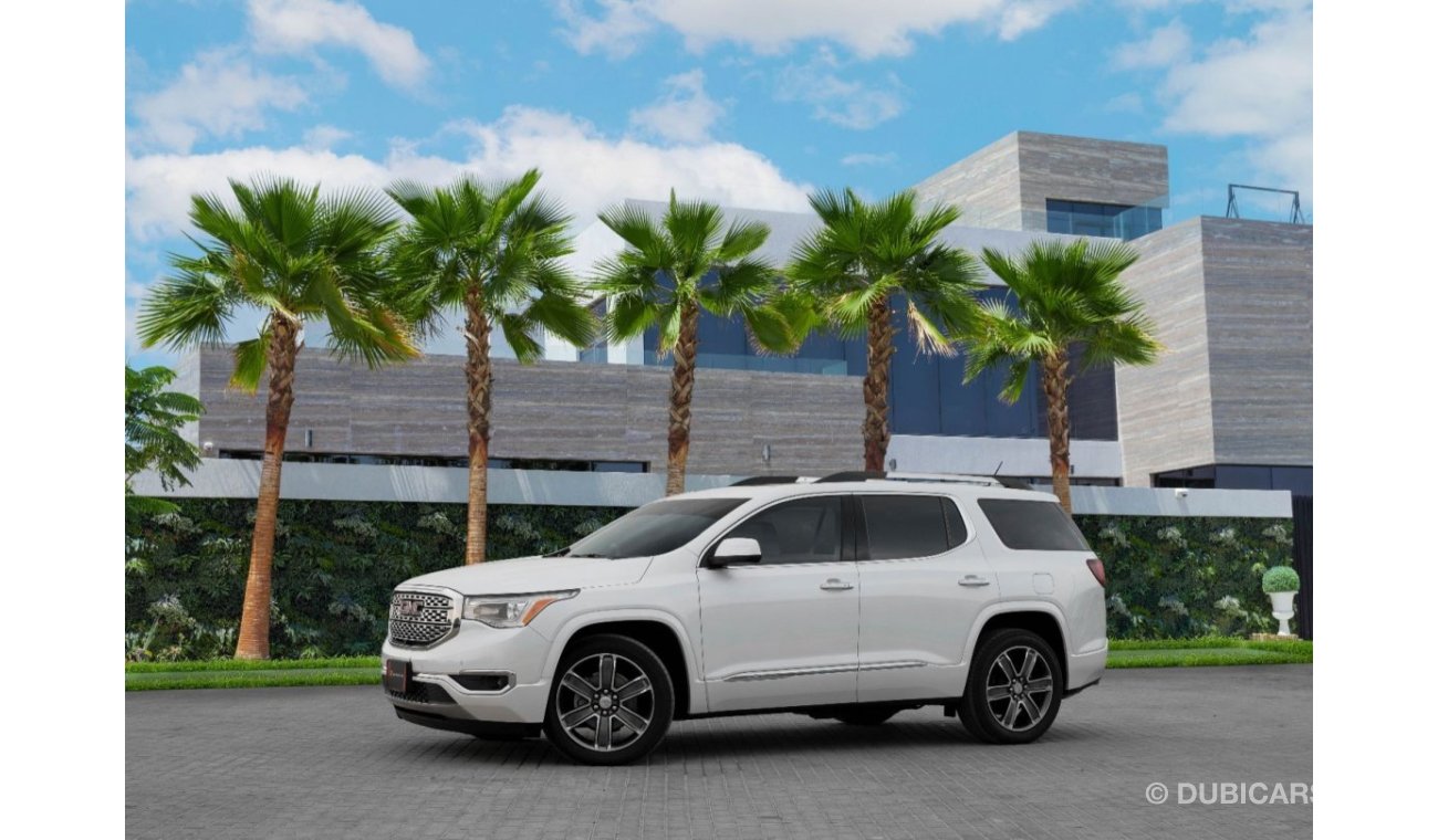 GMC Acadia Denali | 2,152 P.M  | 0% Downpayment | Spectacular Condition!