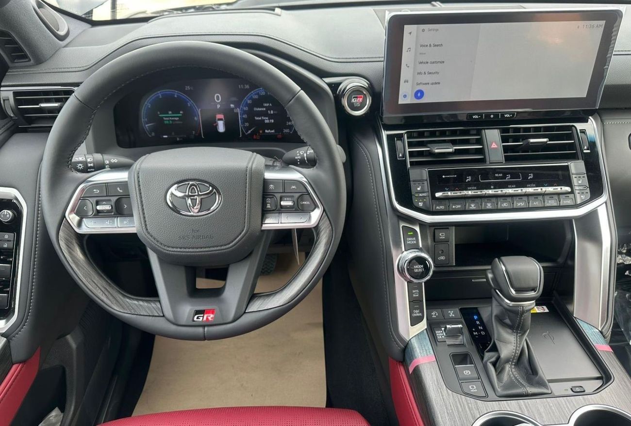 تويوتا لاند كروزر 2026 Toyota Land Cruiser LC300 GR-Sport (Full-Option with Radar) 3.5L V6 Twin Turbo Petrol A/T 4WD E