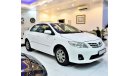 Toyota Corolla EXECELLENT DEAL for this Toyota Corolla XLi 1.8 2012 Model!! in White Color! GCC Specs