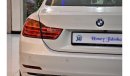 بي أم دبليو 420 EXCELLENT DEAL for our BMW 420i Sport ( 435i Badge ) ( 2015 Model! ) in White Color! GCC Specs