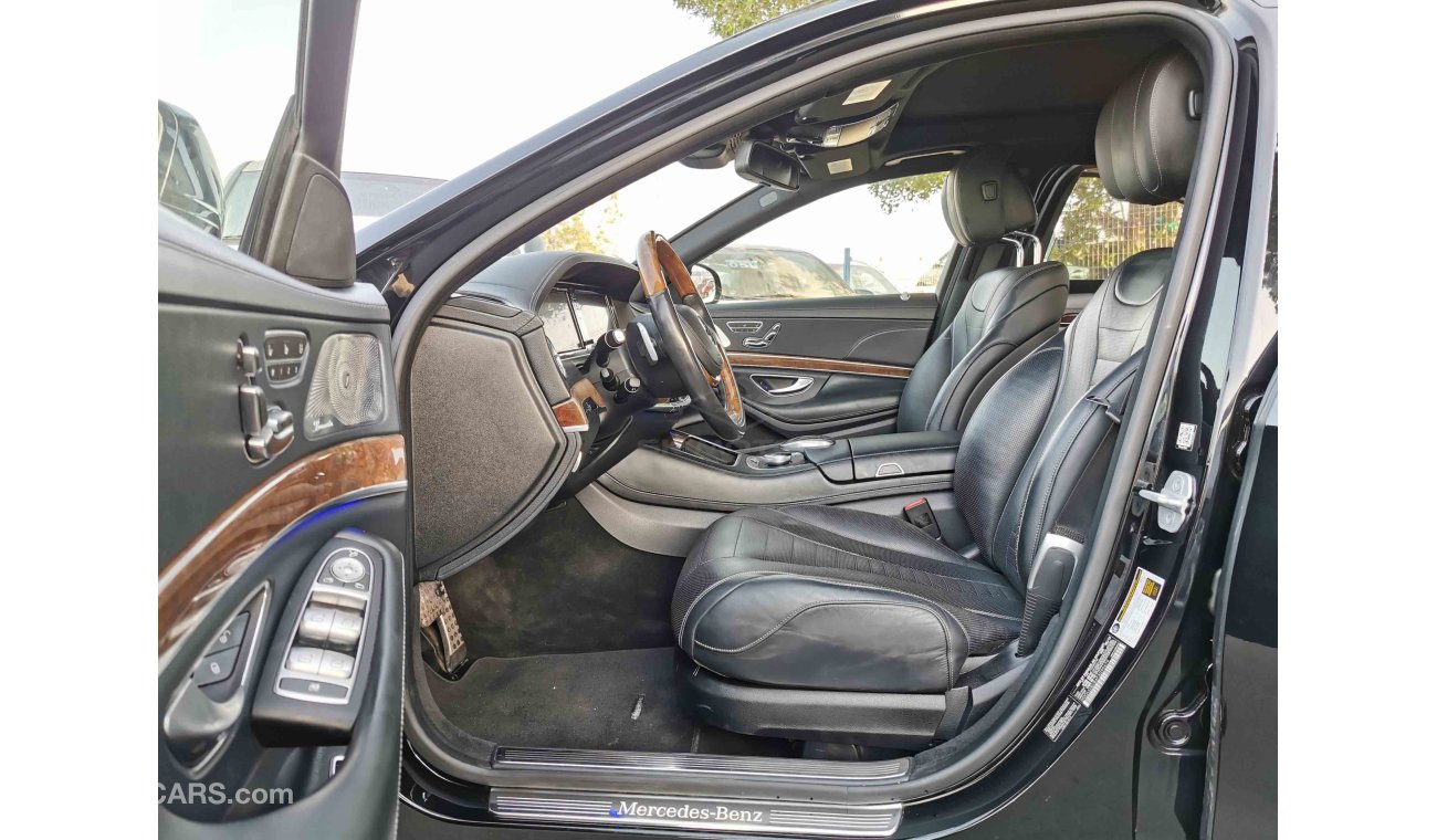 Mercedes Benz S550 5.5L, 20" Rims, Power & Memory Seats, 360° Camera, Leather Seats, Twin Sunroof, DVD-USB (LOT # 732)