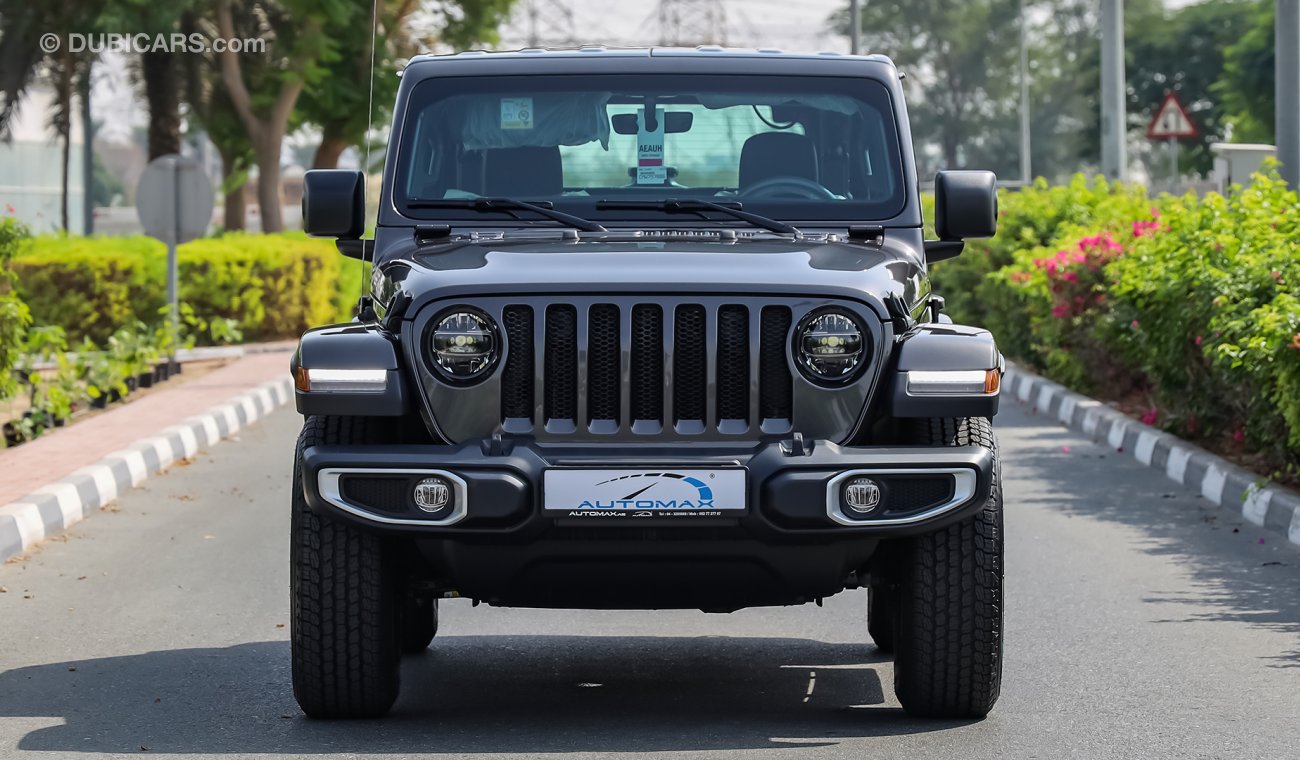 Jeep Wrangler Sahara V6 3.6L , GCC , 2021 , 0Km , With 3 Yrs or 60K Km WNTY @Official dealer