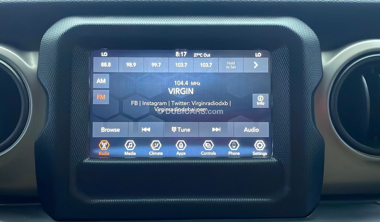 Used Jeep Wrangler 3.6 2020 for sale in Dubai 503771