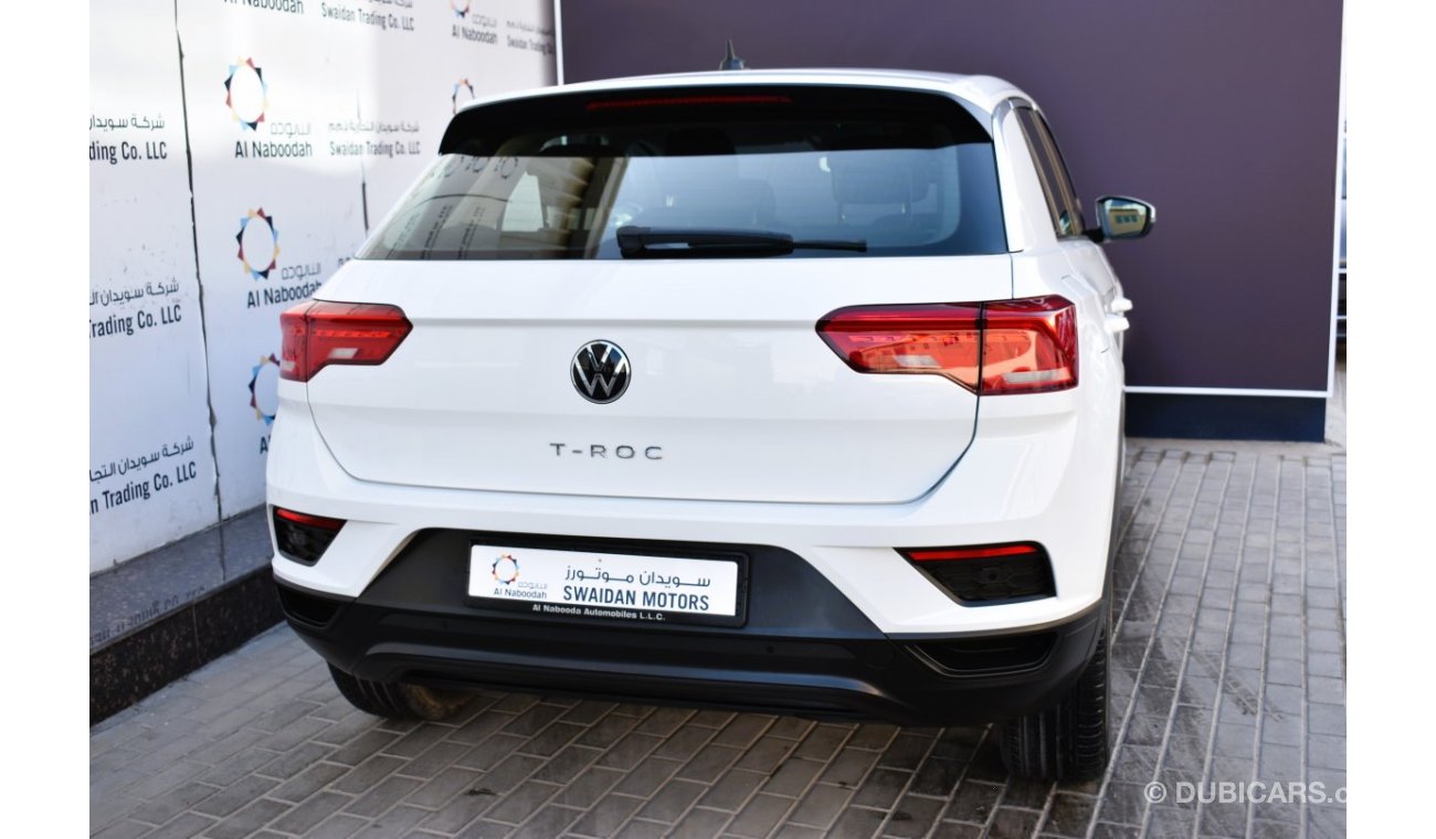 فولكس واجن T-ROC AED 1279 PM | 1.4L T LIFE GCC DEALER WARRANTY