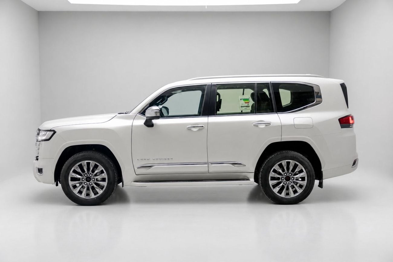 Toyota Land Cruiser VX LC300 3.3L - White Pearl Inside Black | Export Only