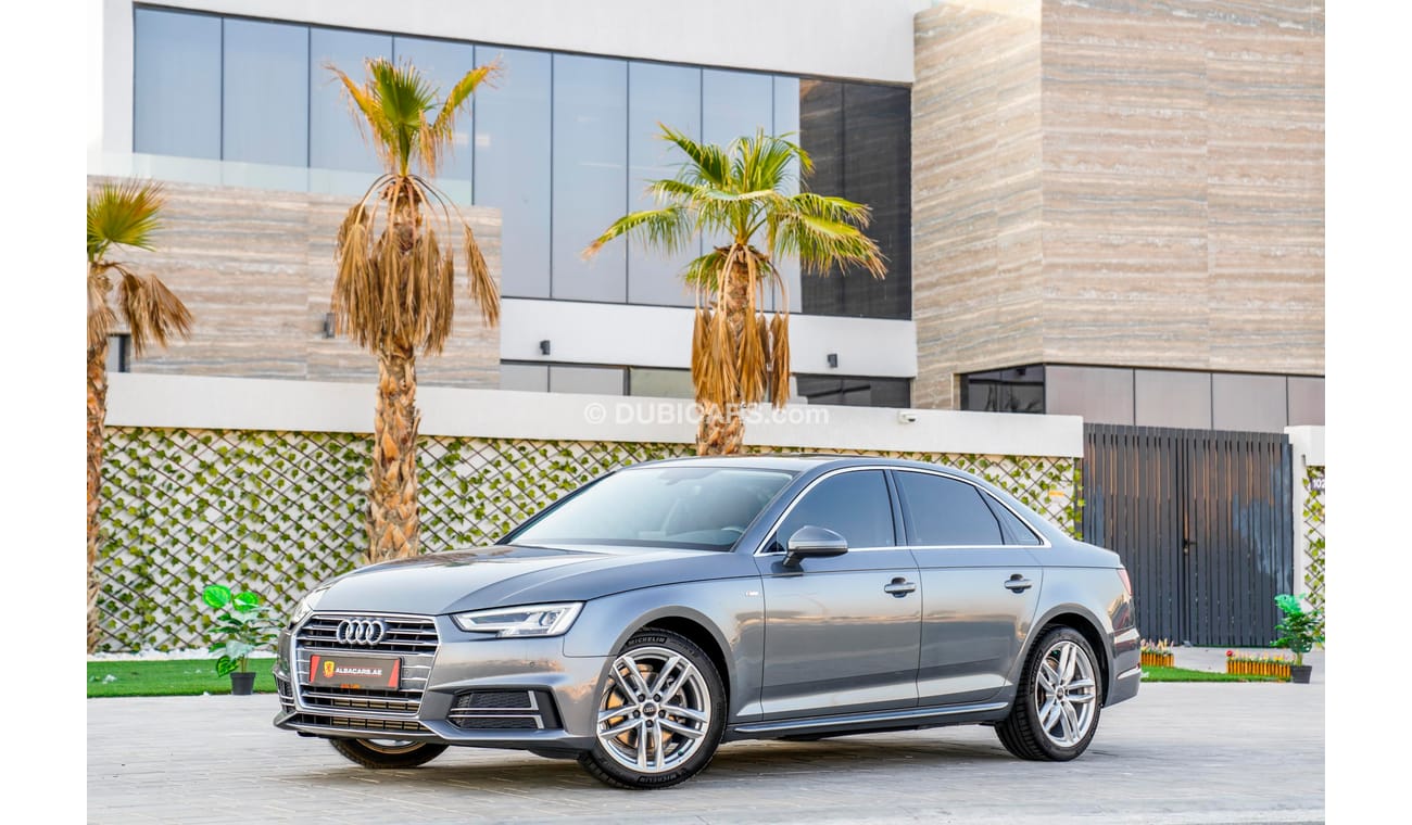 Audi A4 S-Line 40TFS  | 2,037 P.M I 0% Downpayment | Impeccable Condition