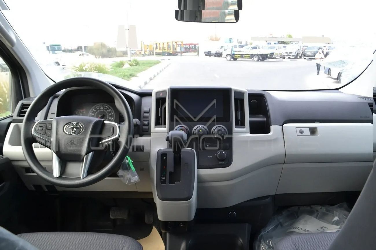 تويوتا هاياس 2025 TOYOTA HIACE 3.5 L PETROL A/T 13 SEATER PASSENGER , HIGH ROOF