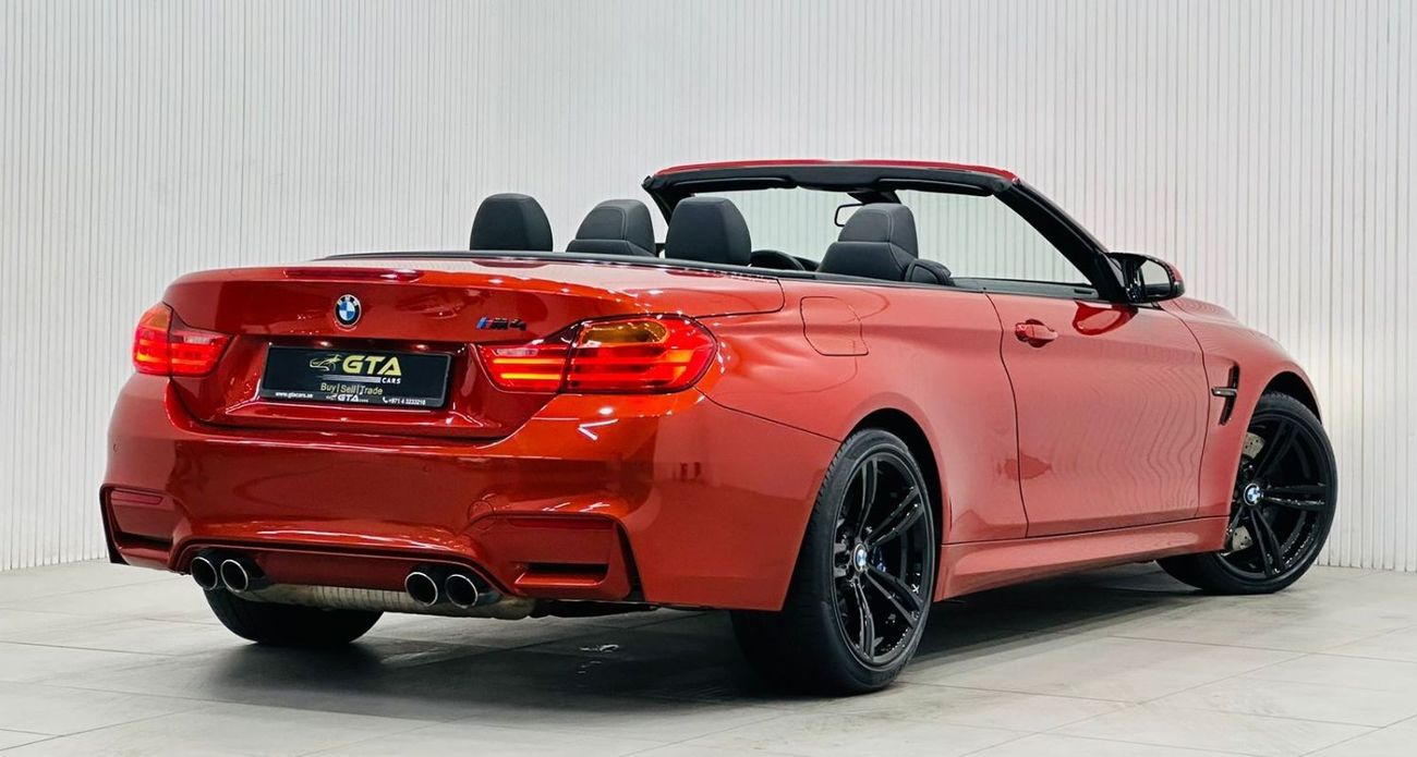 BMW M4 Std 2015 BMW M4 Convertible, December 2024 BMW Service Package, Low Kms, GCC
