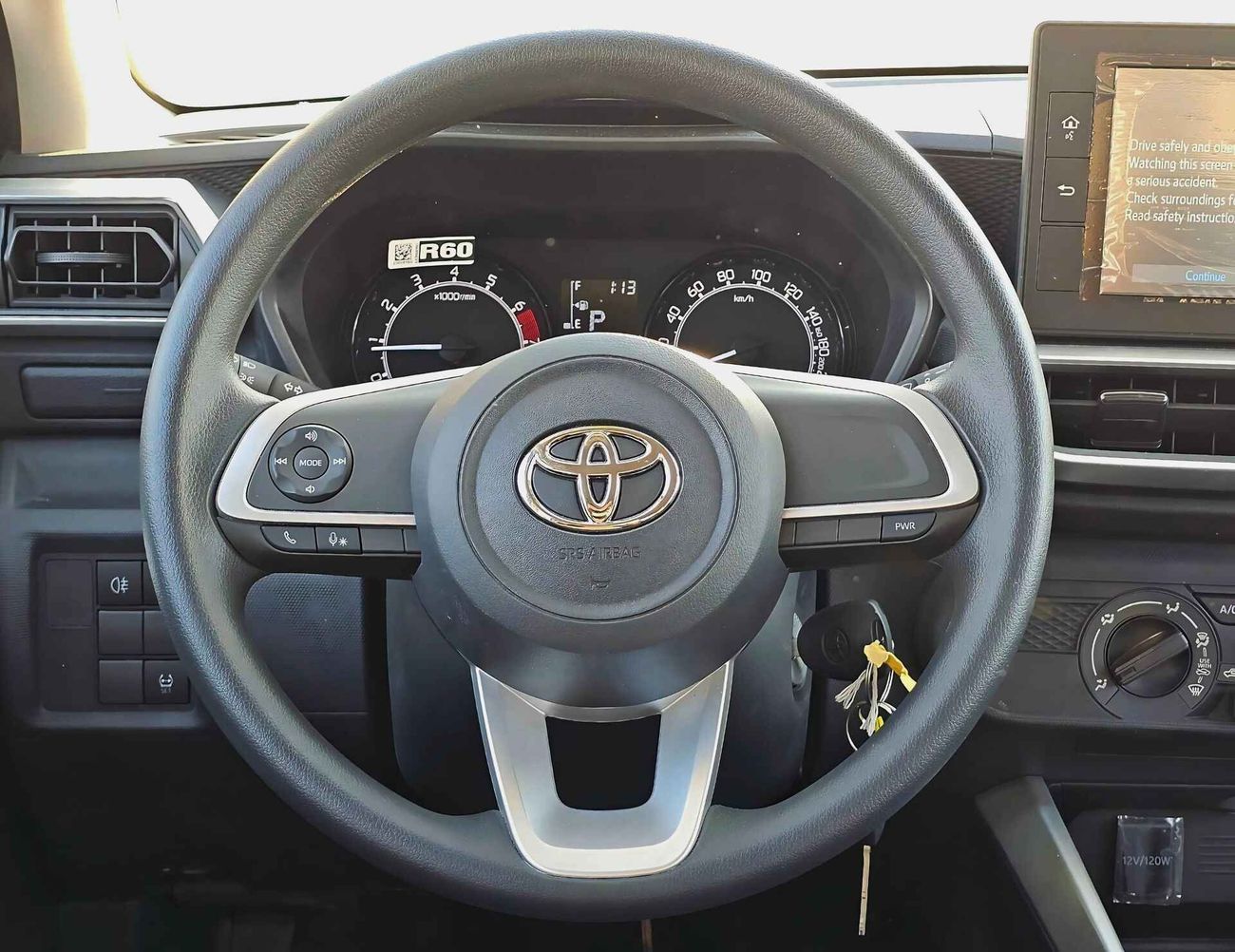 Toyota Raize 1.2L Petrol, Alloy Rims, DVD Camera, Rear A/C ( CODE #  69047)