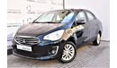 Mitsubishi Attrage AED 549 PM | 1.2L GLX GCC DEALER WARRANTY