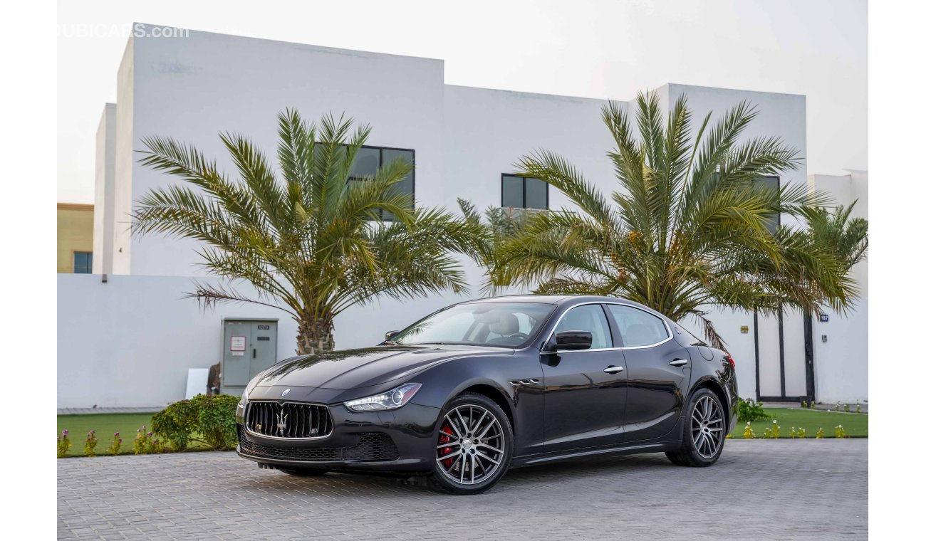 Maserati Ghibli S | AED 1,743 Per Month | 0% DP | Exceptional Condition