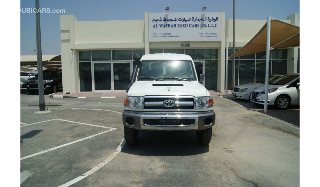 Toyota Land Cruiser Hard Top 4.5L V8 Diesel Troop Carrier Manual (Only For Export Outside GCC Countries)