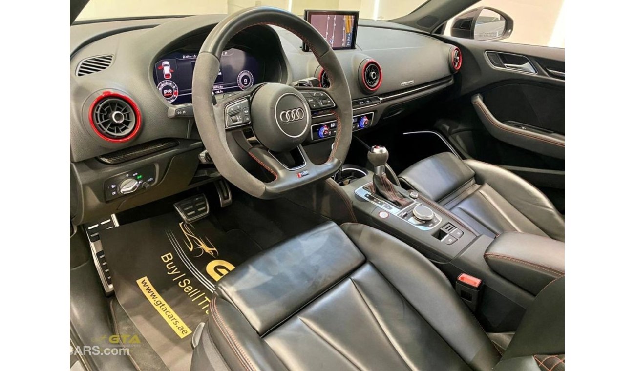 أودي RS3 2018 Audi RS3 Quattro, Warranty, Service History, GCC, Low Kms