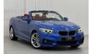 BMW 220i sport Line 2.0L 2015 BMW 220i M-Sport Cabriolet, February 2025 BMW Service Pack, Excellent Condition